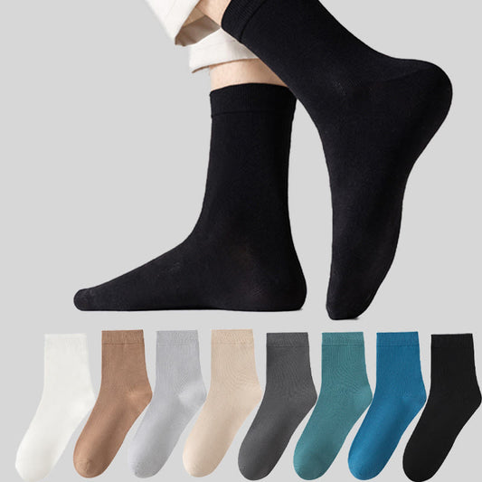 Chaussettes courtes respirantes et douces pour la peau, grande taille (8 paires)