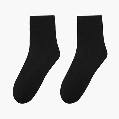 Chaussettes courtes respirantes et douces pour la peau (8 paires) - Noir - EU42-48 (US8.5-13) - image 11