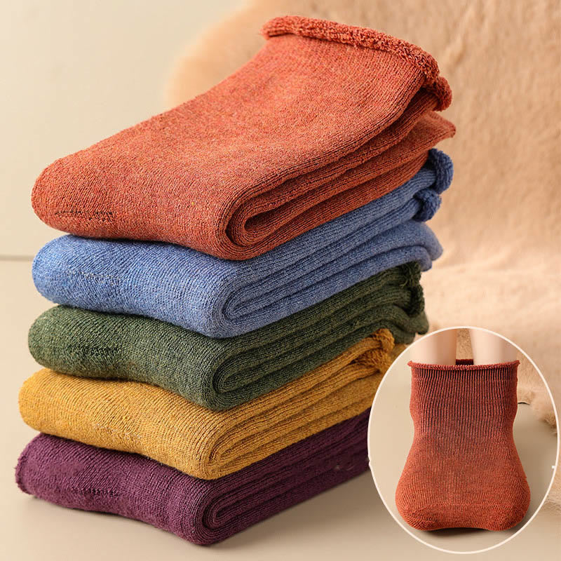 Chaussettes simples (5 paires) - Multicolore C - EU37-41 (US4-7,5) - image 6