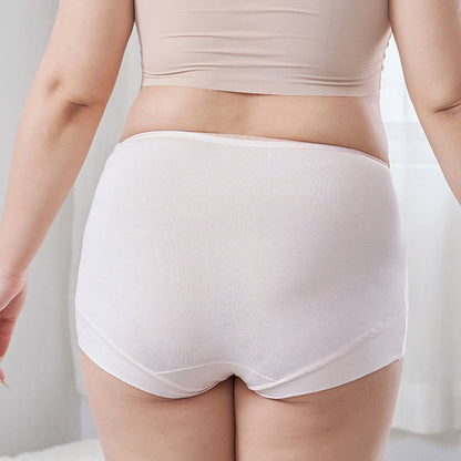Culotte taille haute décontractée grande taille (lot de 2)
