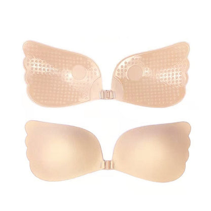 Ensemble de soutien-gorge push-up invisible anti-exposition