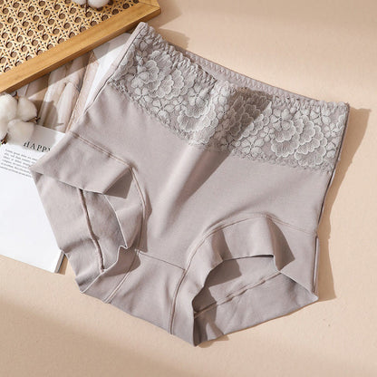 Culotte en coton et dentelle grande taille (lot de 2)