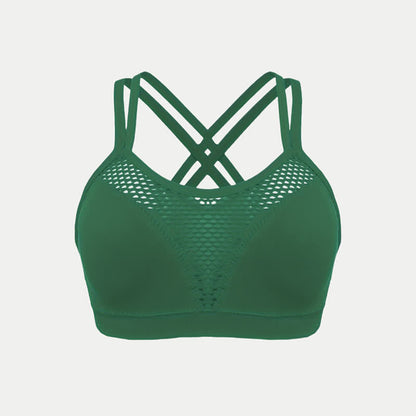 Soutien-gorge sexy sans armatures grande taille, sans coutures et creux