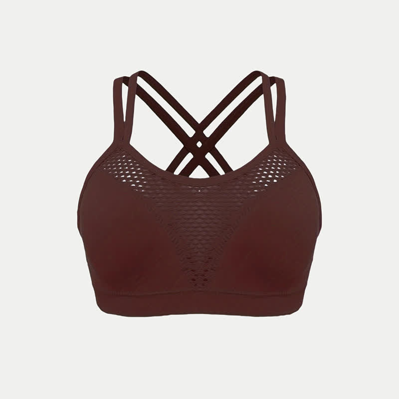 Soutien-gorge sexy sans armatures grande taille, sans coutures et creux
