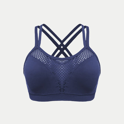 Soutien-gorge sexy sans armatures grande taille, sans coutures et creux