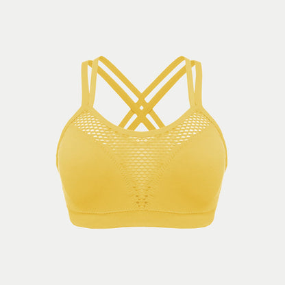 Soutien-gorge sexy sans armatures grande taille, sans coutures et creux