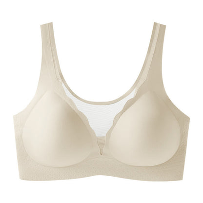 Soutien-gorge sans armatures grande taille en forme de U dans le dos