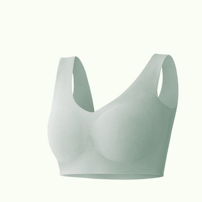 Soutien-gorge sans armatures doux et agréable pour la peau, grande taille