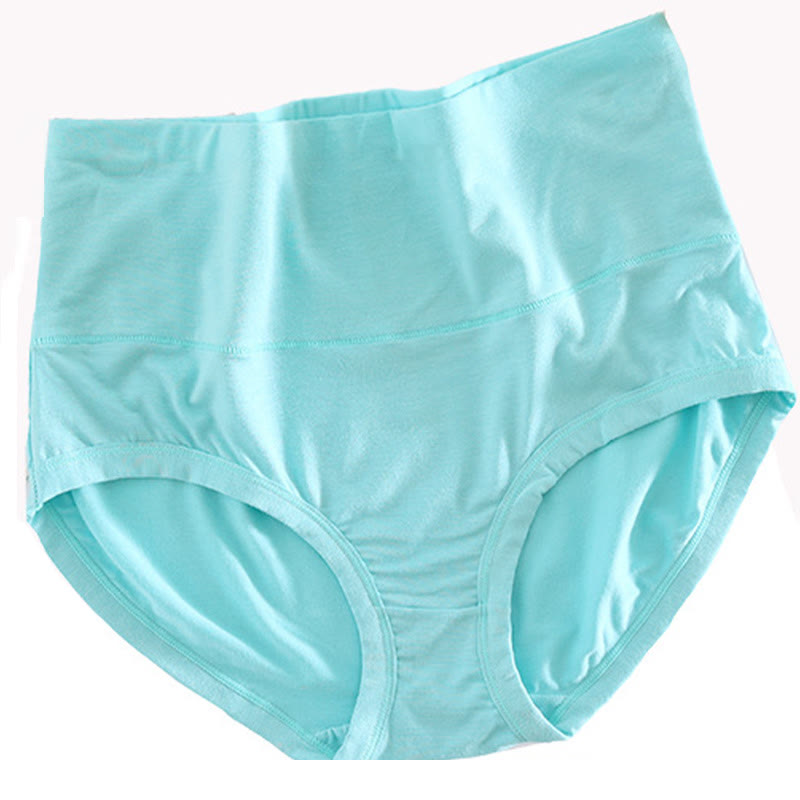 Culotte gainante ventre plat (paquet de 4) - Vert - 7XL - image 15
