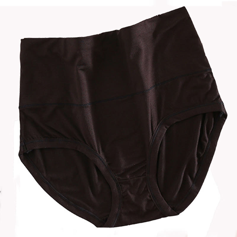 Culotte gainante ventre plat (paquet de 4) - Noir - 7XL - image 18