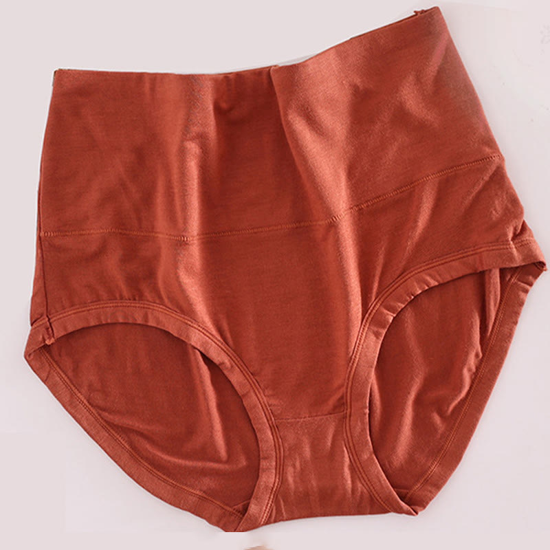 Culotte gainante ventre plat (paquet de 4) - Vin - 7XL - image 19