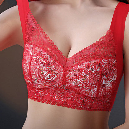 Soutien-gorge grande taille à couverture complète et doux avec bordure en dentelle (lot de 2)