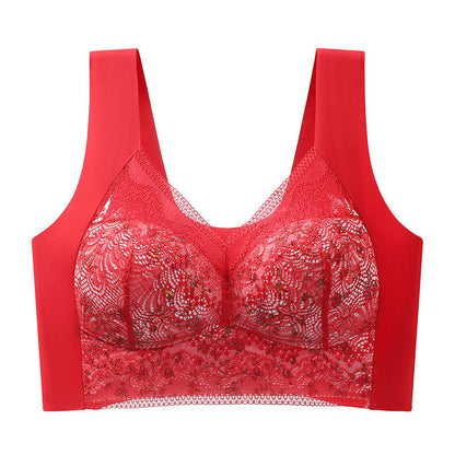 Soutien-gorge grande taille à couverture complète et doux avec bordure en dentelle (lot de 2)
