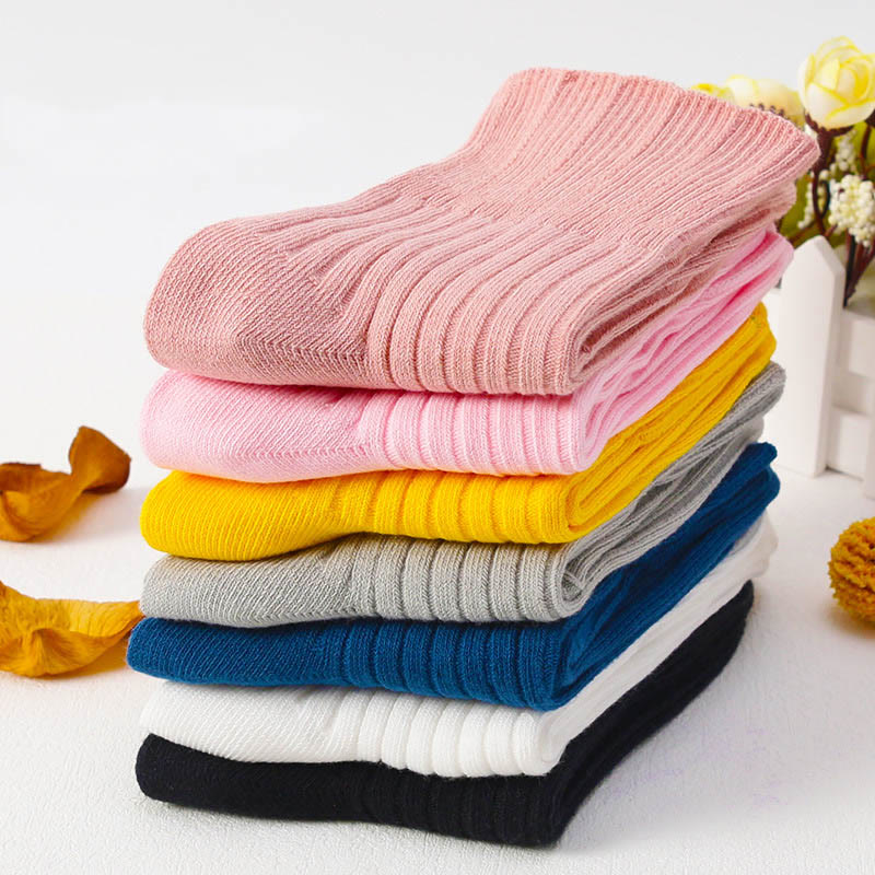 Chaussettes en coton doux (8 paires) - image 1