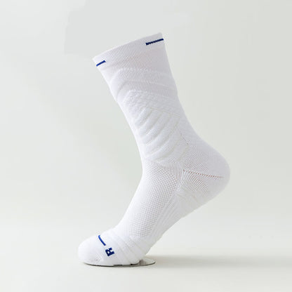 Chaussettes de compression anti-friction grande taille (6 paires) - Blanc - EU40-44 (US7-10) - image 13