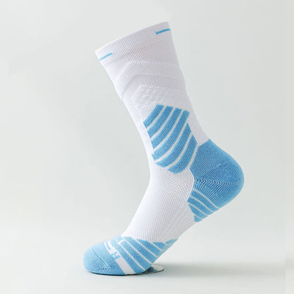 Chaussettes de compression anti-friction grande taille (6 paires) - Bleu - EU40-44 (US7-10) - image 17