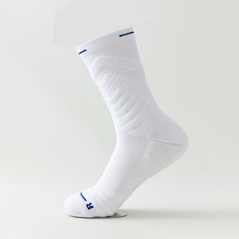 Chaussettes de compression antifriction (6 paires) - Blanc - EU40-44 (US7-10) - image 13