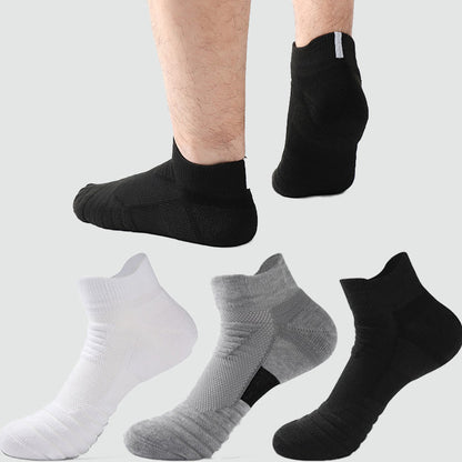 Chaussettes de compression à la cheville en serviette épaisse grande taille (6 paires)