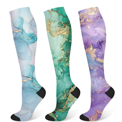 Chaussettes de compression Quicksand Design (3 paires)