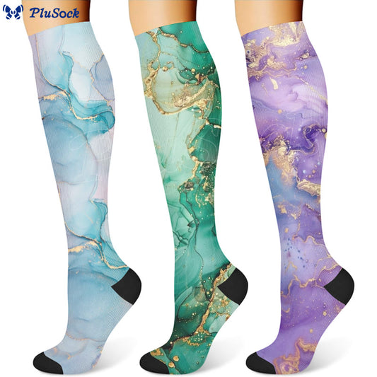 Chaussettes de compression Quicksand Design (3 paires)