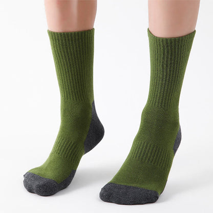 Chaussettes de compression Mountain Sports Quarter grande taille (5 paires)