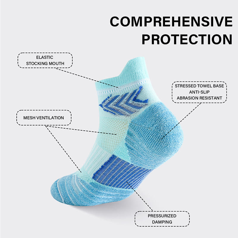 Chaussettes de compression en maille grande taille (6 paires) - image 1