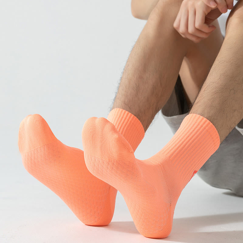 Chaussettes de compression Run Quarter grande taille (6 paires)