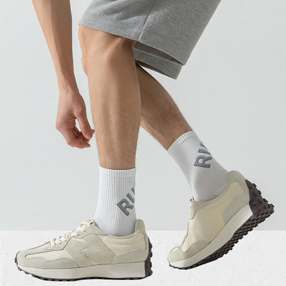 Chaussettes de compression Run Quarter grande taille (6 paires)