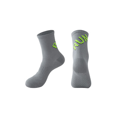 Chaussettes de compression Run Quarter grande taille (6 paires)