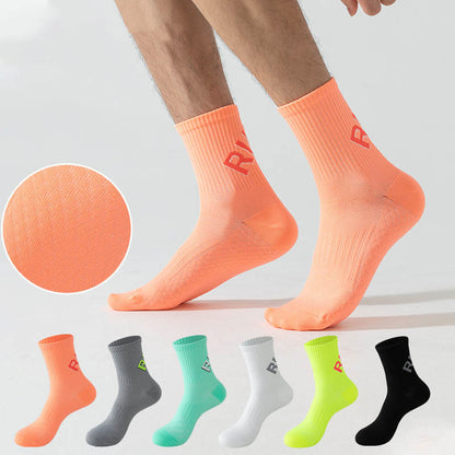 Chaussettes de compression Run Quarter grande taille (6 paires)