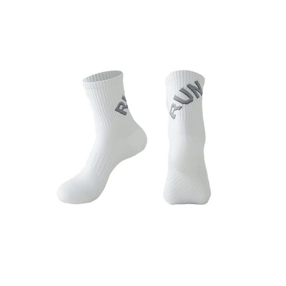 Chaussettes de compression Run Quarter grande taille (6 paires) - Blanc - EU39-44 (US6-10) - image 9