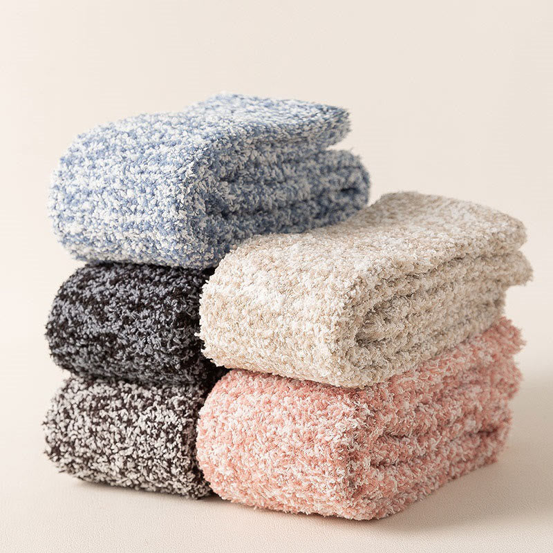 Chaussettes hautes épaisses grande taille (3 paires) - image 6