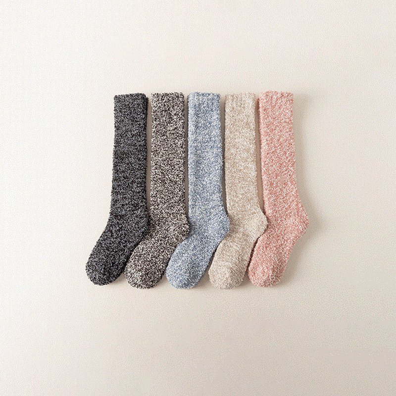 Chaussettes hautes épaisses grande taille (3 paires)