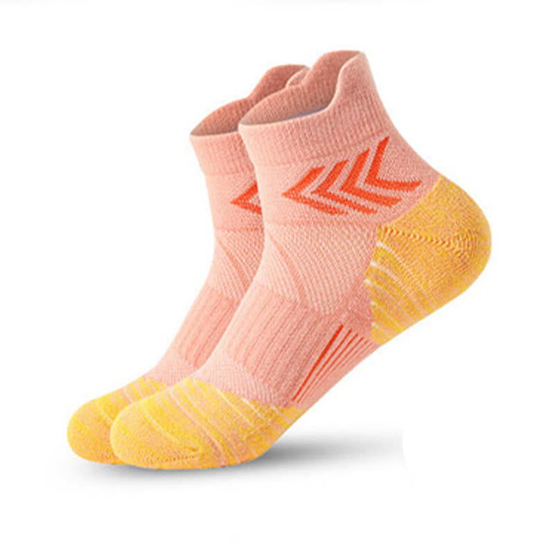 Chaussettes de compression en maille grande taille (6 paires) - Orange - EU39-45 (US6-11) - image 6