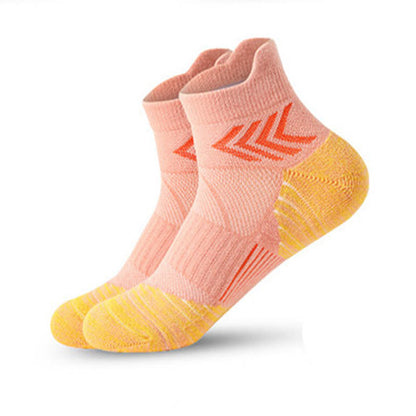 Chaussettes de compression en maille grande taille (6 paires) - Orange - EU39-45 (US6-11) - image 6