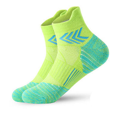 Chaussettes de compression en maille grande taille (6 paires) - Vert - EU39-45 (US6-11) - image 7