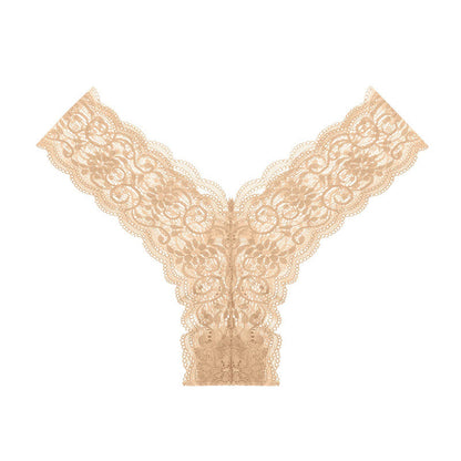 String sexy en dentelle florale taille basse (lot de 3)