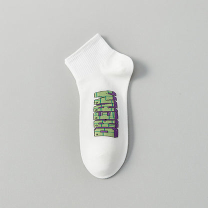 Chaussettes tendance et amusantes grande taille (5 paires)