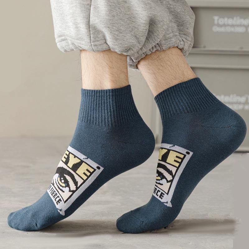 Chaussettes tendance et amusantes (5 paires) - image 3