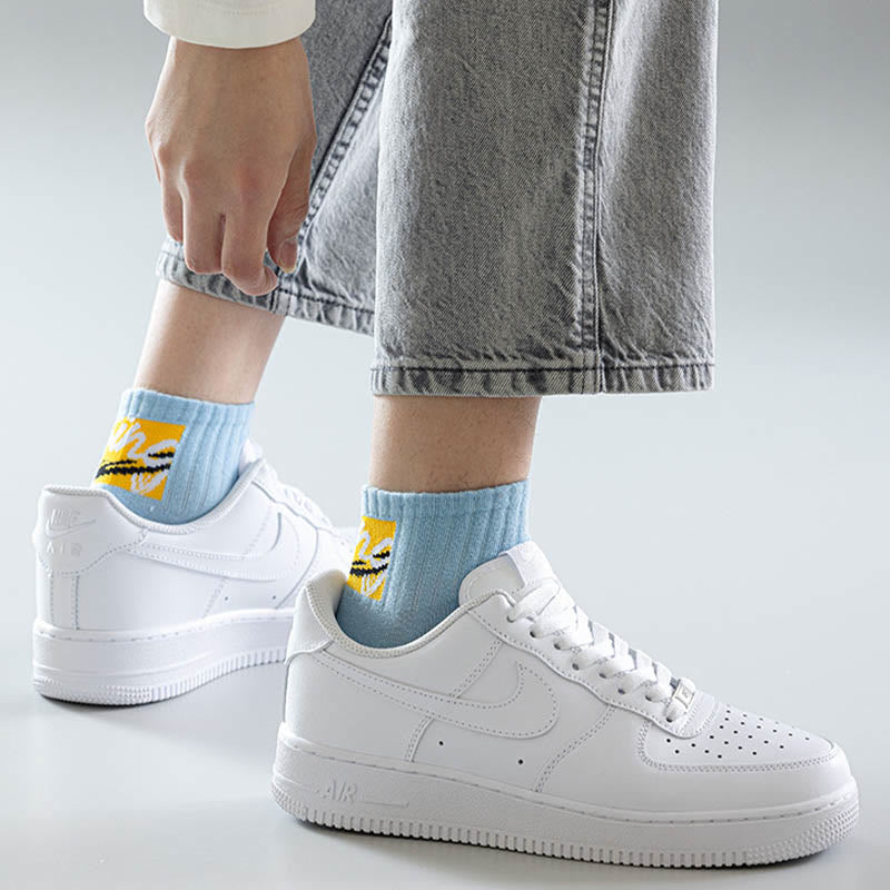 Chaussettes alphanumériques (5 paires) - image 8