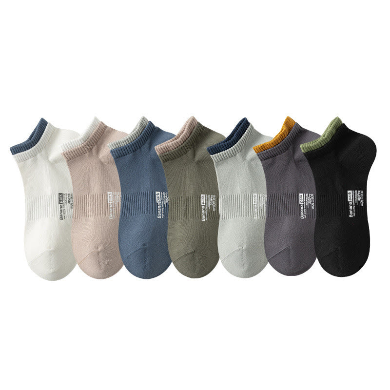 Chaussettes à revers double épaisseur (7 paires) - Multicolore - EU37-45 (US4-11) - image 8
