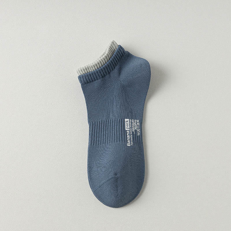 Chaussettes à revers double épaisseur (7 paires) - Bleu - EU37-45 (US4-11) - image 10