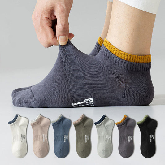 Chaussettes à revers double épaisseur grande taille (7 paires)