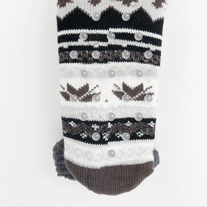 Chaussons-chaussettes grande taille à motif losange (2 paires) - image 7