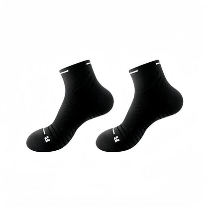 Chaussettes de compression légères et rembourrées pour chevilles, grande taille (4 paires) - Noir - EU38-44 (US5-10) - image 8