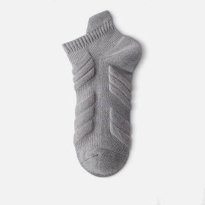 Chaussettes de compression pour chevilles grande taille (5 paires) - Gris - EU38-44 (US5-10) - image 10