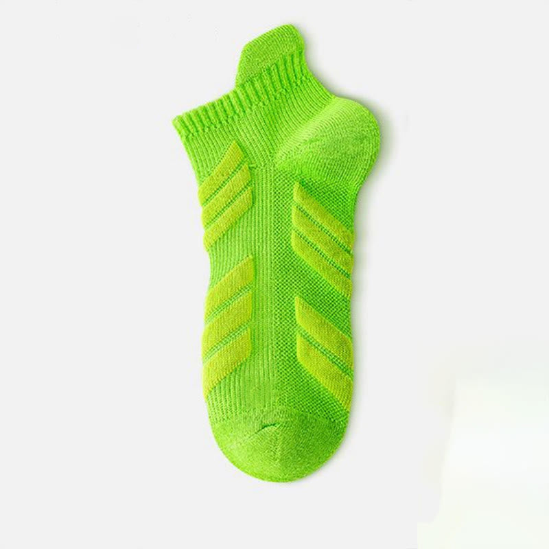 Chaussettes de compression pour chevilles grande taille (5 paires) - Vert - EU38-44 (US5-10) - image 8
