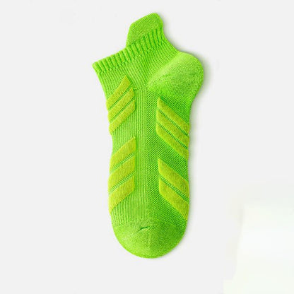 Chaussettes de compression pour chevilles grande taille (5 paires) - Vert - EU38-44 (US5-10) - image 8