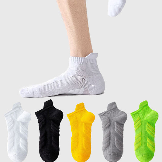 Chaussettes de compression pour chevilles grande taille (5 paires) - image 0