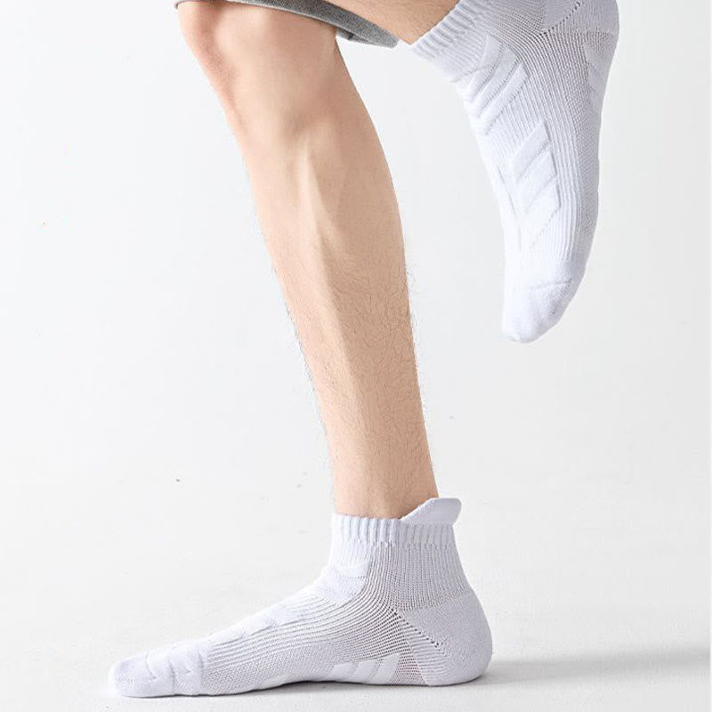 Chaussettes de compression pour chevilles grande taille (5 paires) - image 5